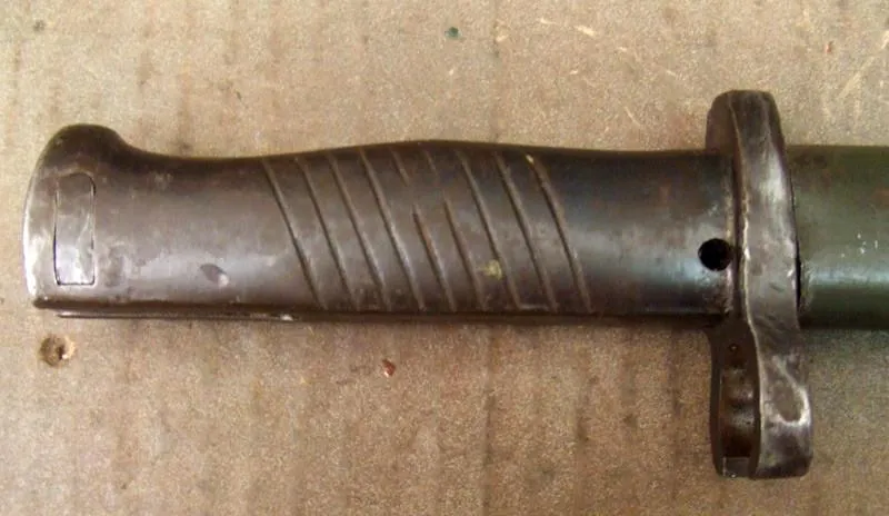 German Ersatz Original WWI Bayonet w/ Scabbard: EB49 (One Only)