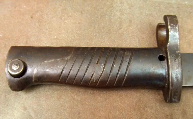 German Ersatz Original WWI Bayonet w/ Scabbard: EB49 (One Only)