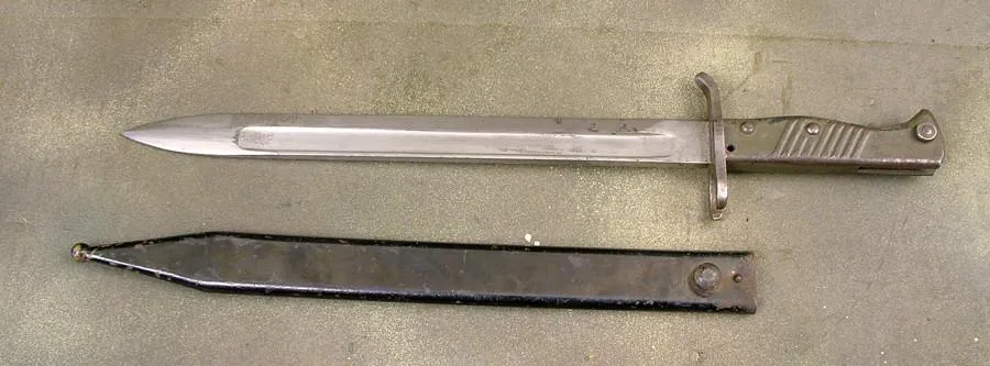 German Ersatz Replacement Bayonet Scabbard: Original