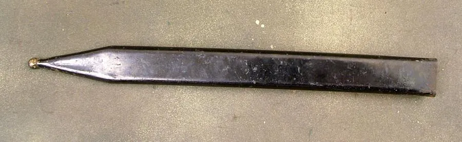 German Ersatz Replacement Bayonet Scabbard: Original