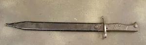 German Ersatz Replacement Bayonet Scabbard: Original