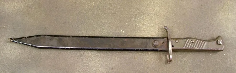 German Ersatz Replacement Bayonet Scabbard: Original