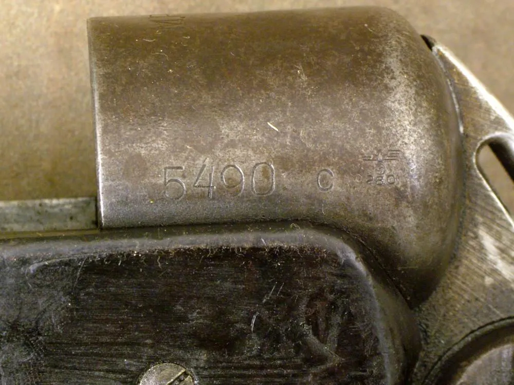 German MP 38 SMG Lower Frame Assembly: One Only