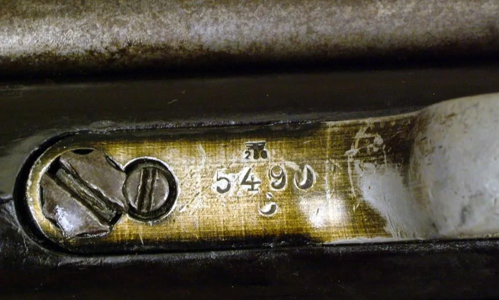 German MP 38 SMG Lower Frame Assembly: One Only