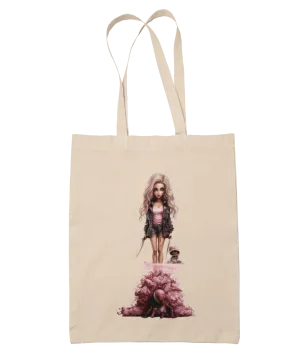 Gothic Rocker Barbie Tote Bag