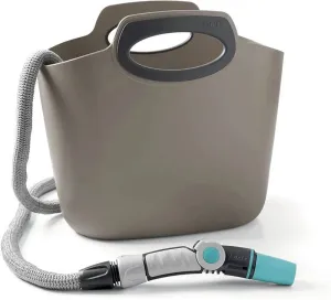 HozeLock AquaPop 30m Hose Grey Bag