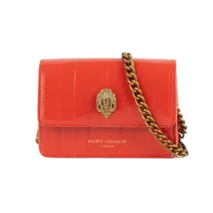 Kurt Geiger Red Shoreditch Mini Crossbody Bag