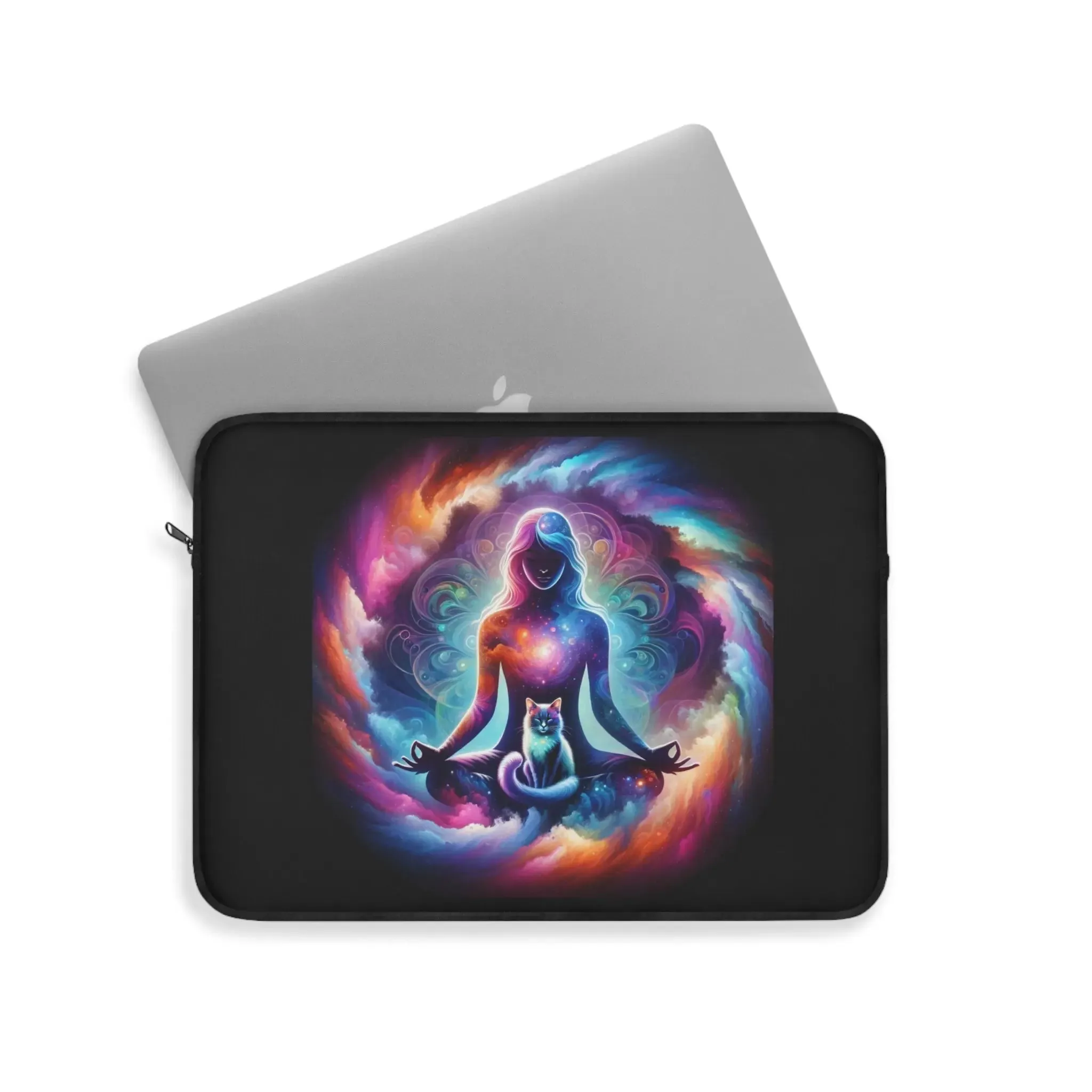 Laptop Sleeve - Karma is a Cat Graphic