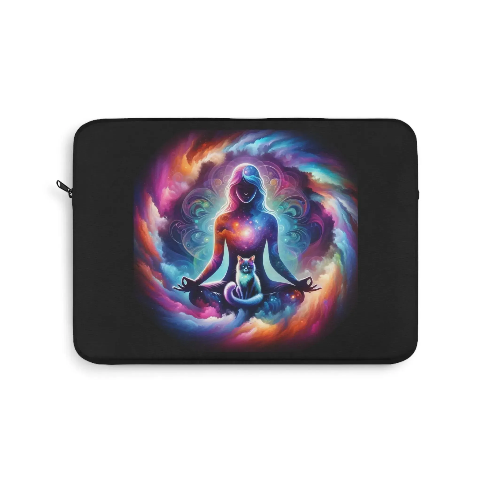 Laptop Sleeve - Karma is a Cat Graphic