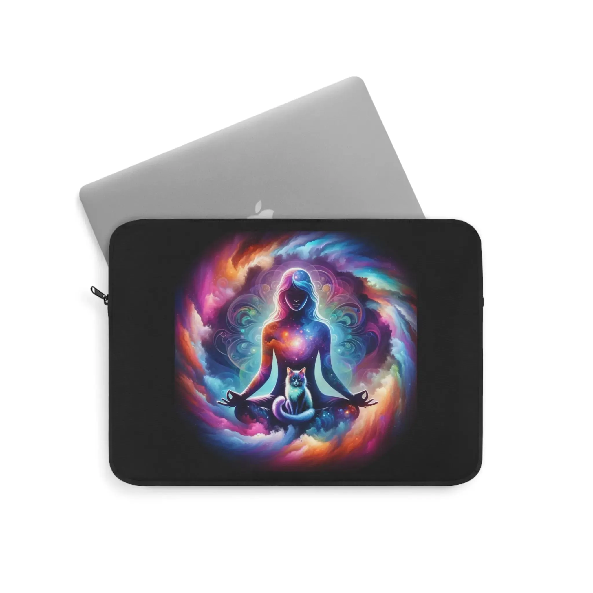 Laptop Sleeve - Karma is a Cat Graphic