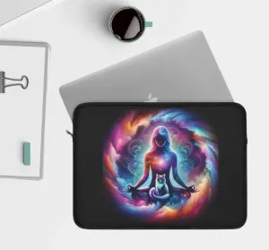 Laptop Sleeve - Karma is a Cat Graphic