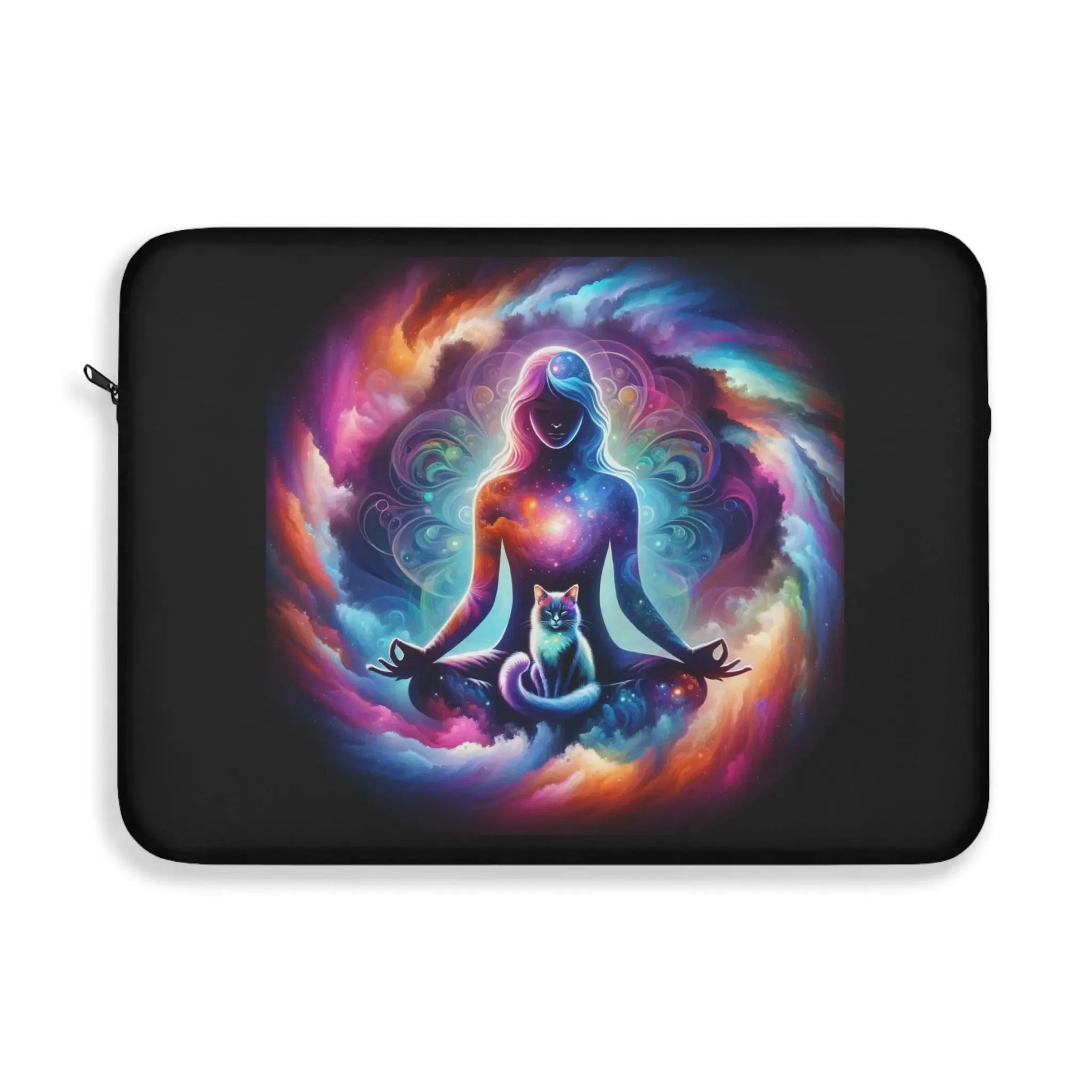 Laptop Sleeve - Karma is a Cat Graphic