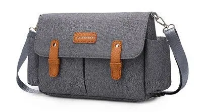 Large Capacity Mommy Diaper Bag Black Blue Grey