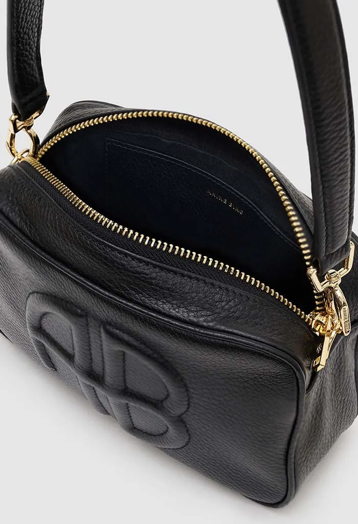 Lili Bag - Black Pebbled