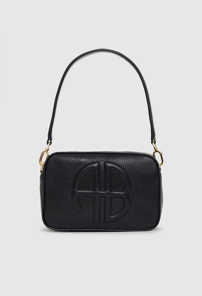 Lili Bag - Black Pebbled