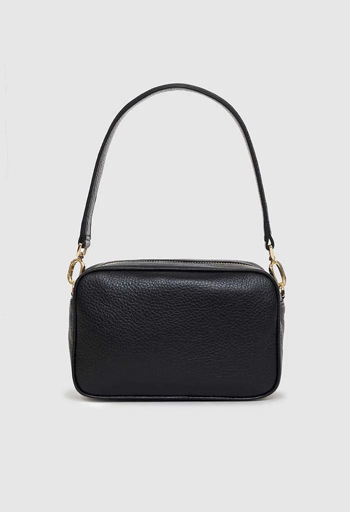 Lili Bag - Black Pebbled