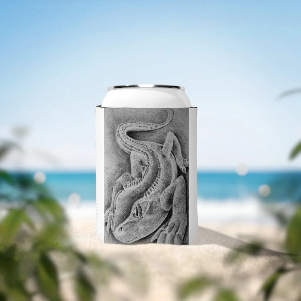 Lizzy the Lizard Can Cooler Sleeve