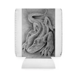 Lizzy the Lizard Can Cooler Sleeve