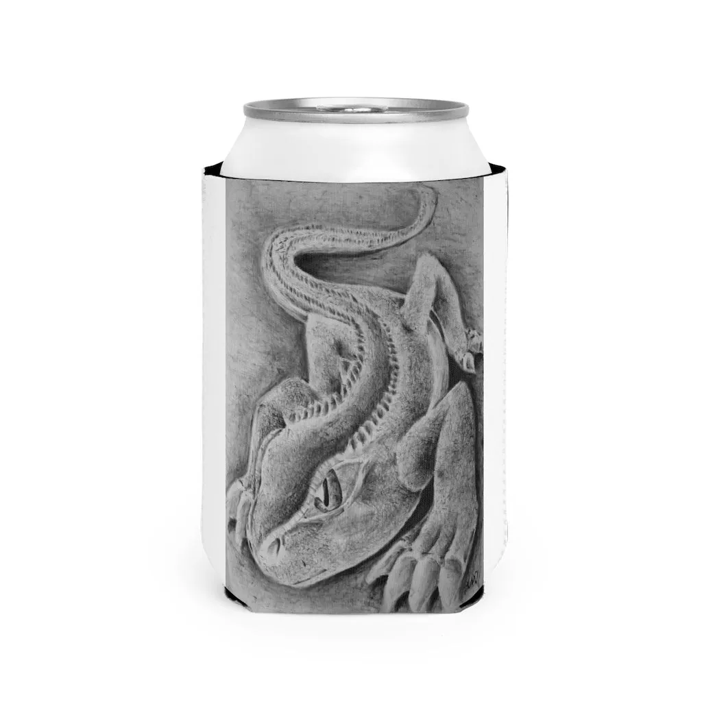 Lizzy the Lizard Can Cooler Sleeve