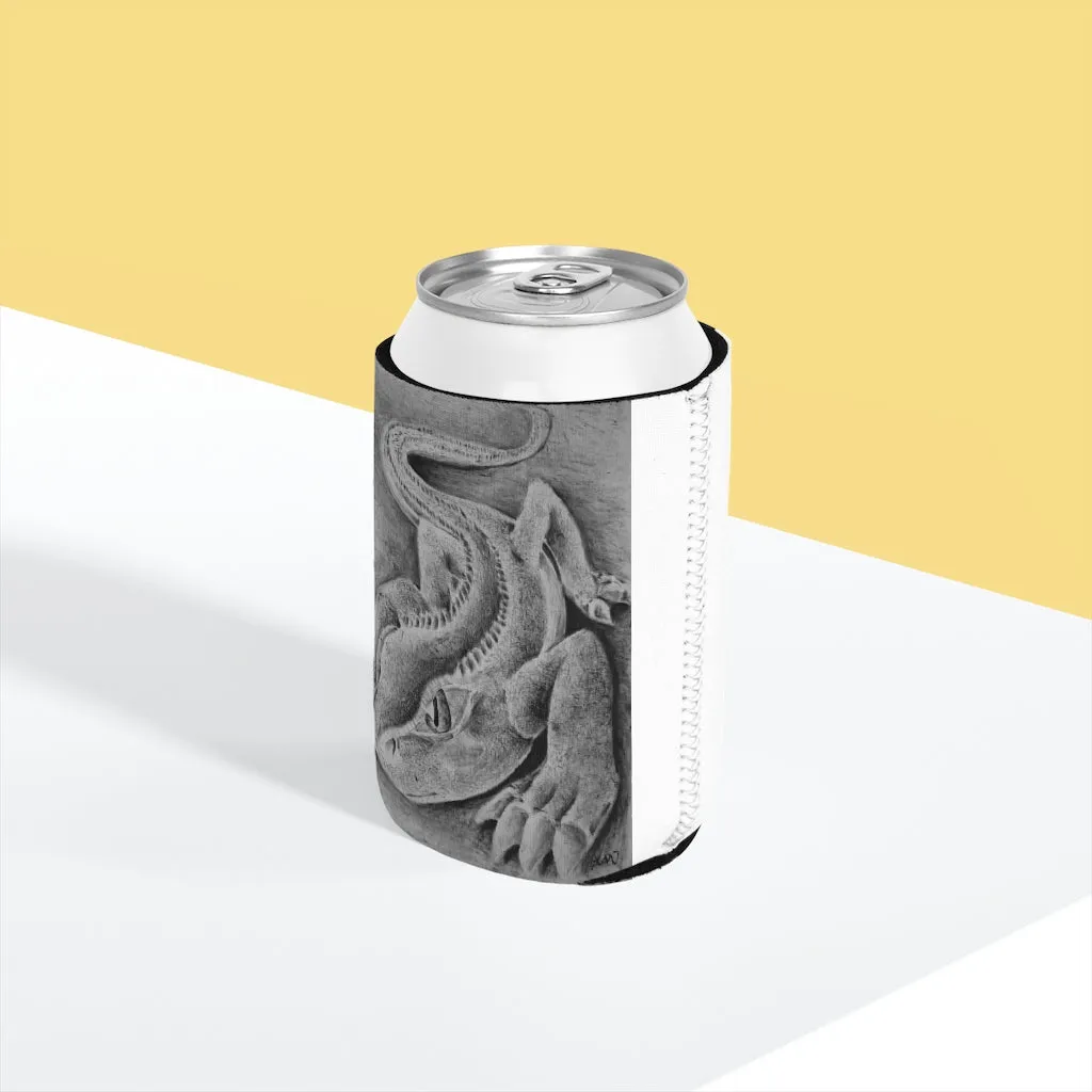 Lizzy the Lizard Can Cooler Sleeve