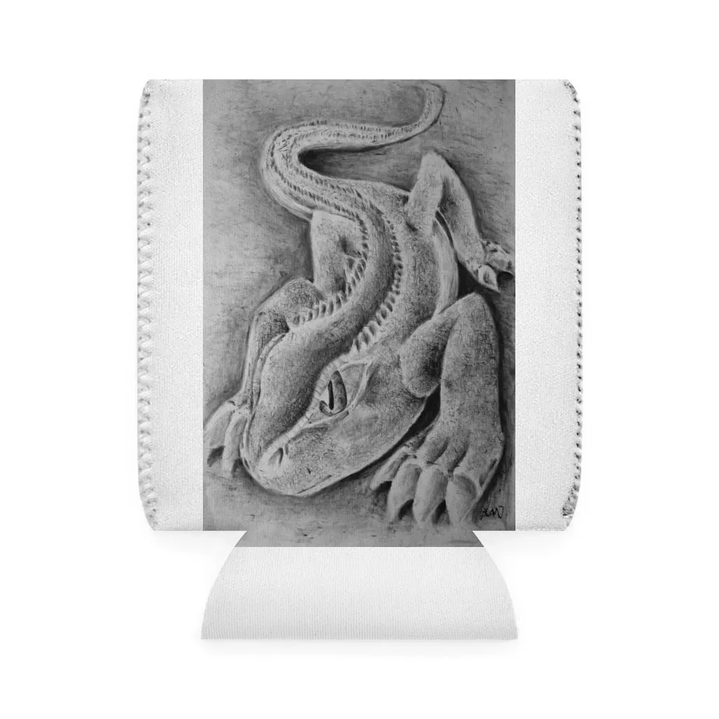 Lizzy the Lizard Can Cooler Sleeve