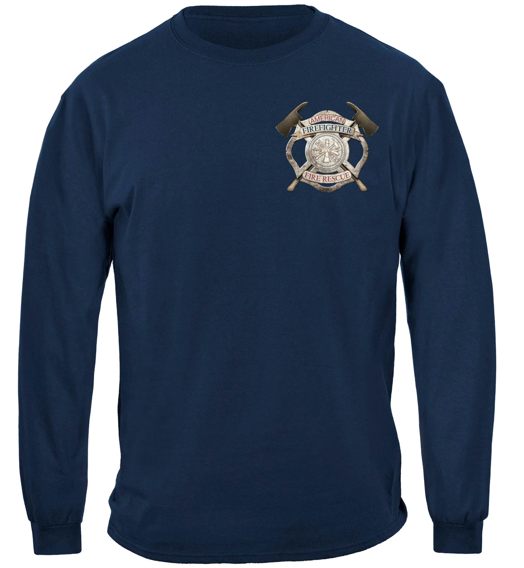 Long Sleeve Forged Without Fear Fire Shirt