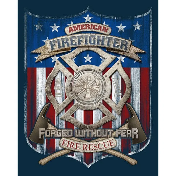 Long Sleeve Forged Without Fear Fire Shirt