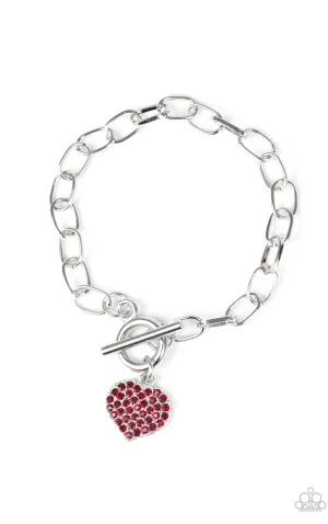 Lots of Love Red Bracelet - Paparazzi Accessories