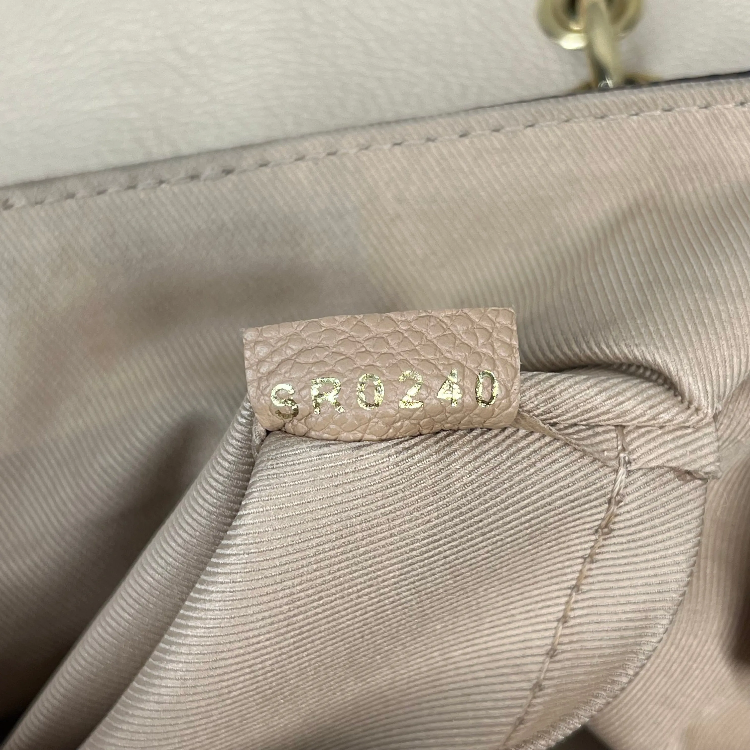 LOUIS VUITTON Clapton Creme Damier Ebene Canvas Backpack