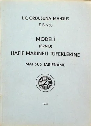 Manual: ZB 26 (ZB 30) Original Prewar Issue: Grade 2
