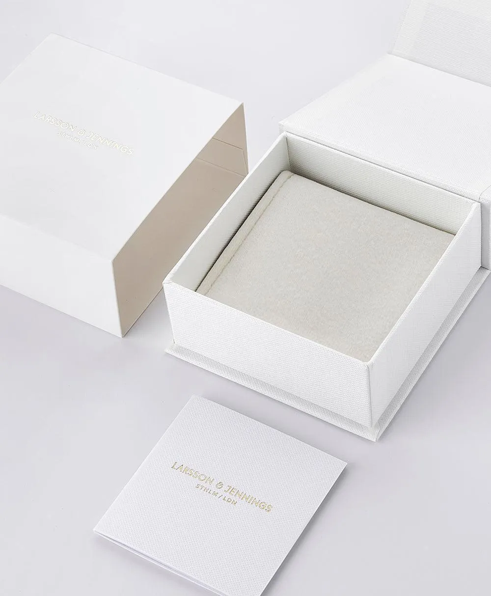 Mila Ring White 18ct Gold Plated