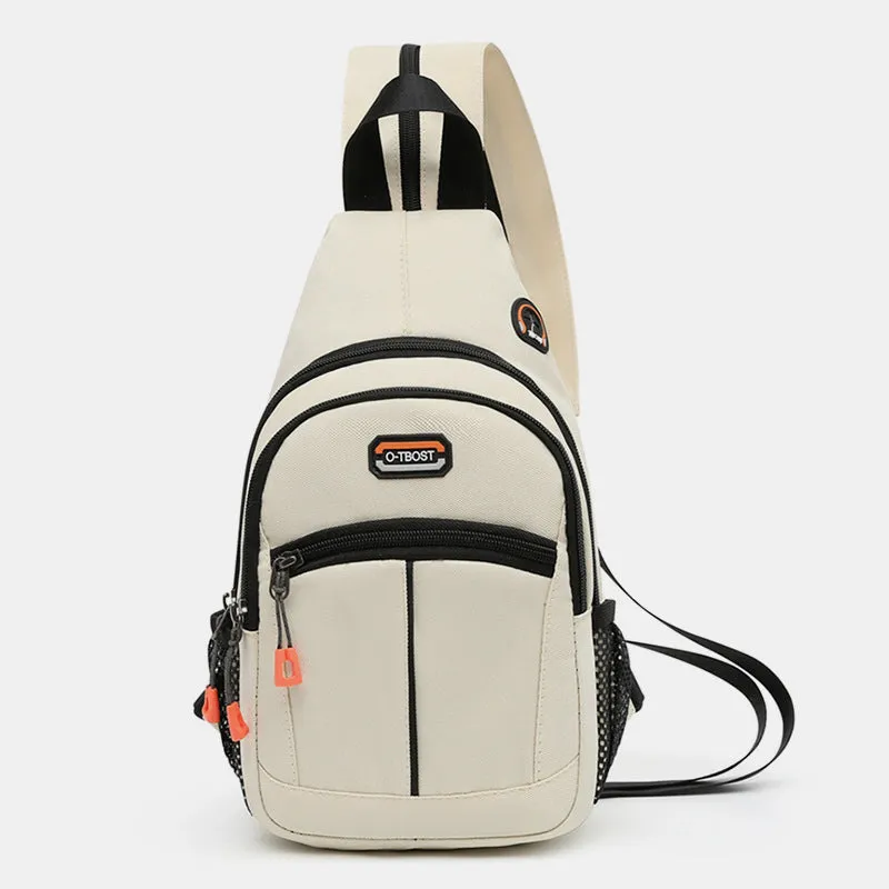 Mini Shoulder Backpack Colorblock Crossbody Sling Bag Daypack for Women Men