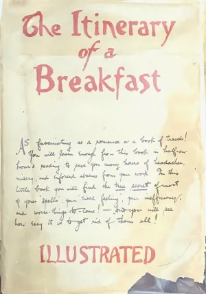 (*NEW ARRIVAL*) (Health) J.H. Kellogg. The Itinerary of a Breakfast