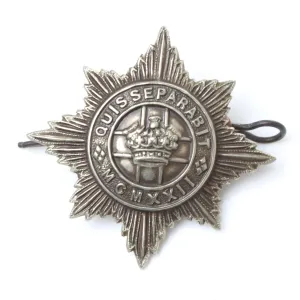 Old Quis Separabit MCMXXII Military Cap Badge