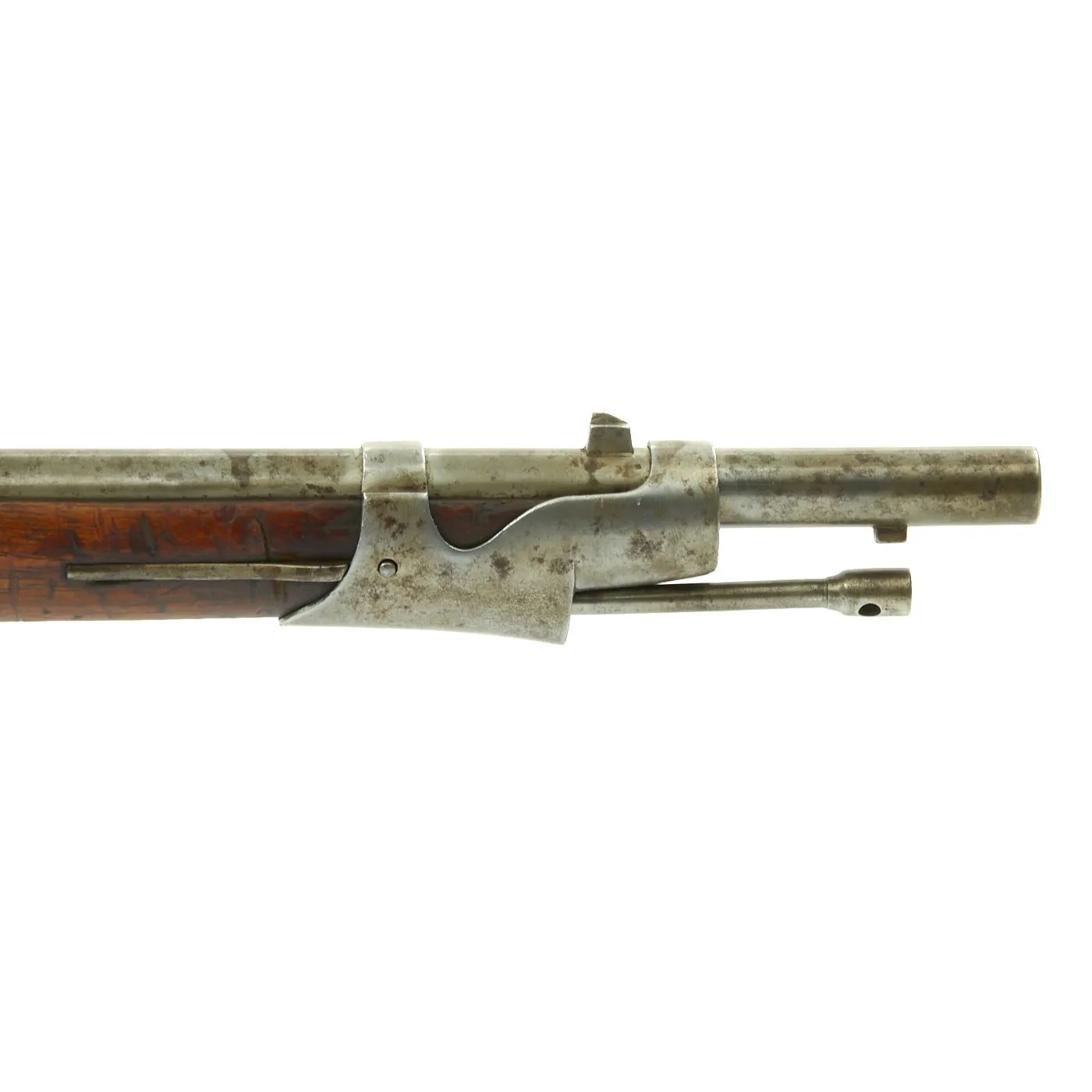 Original Belgian M-1867 Albini-Braendlin 11mm Infantry Rifle with External Hammer - dated 1868