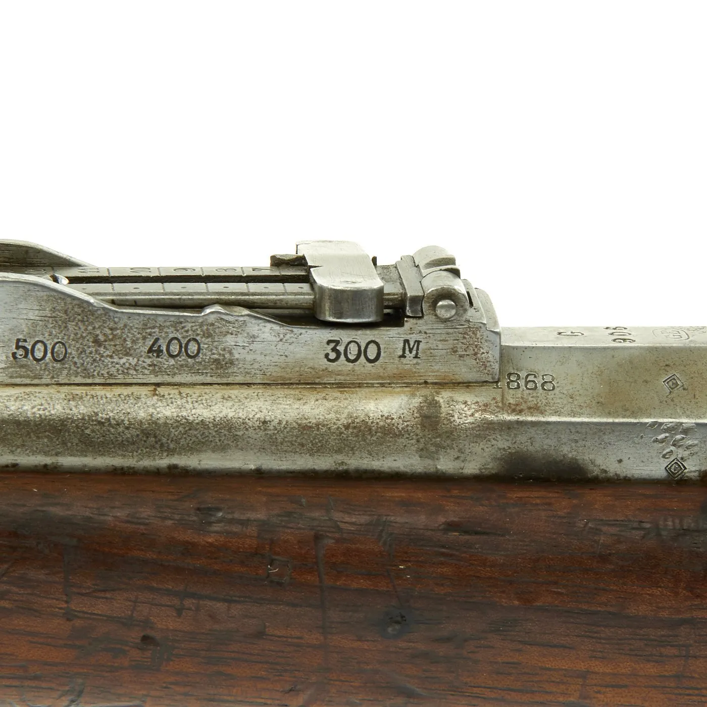 Original Belgian M-1867 Albini-Braendlin 11mm Infantry Rifle with External Hammer - dated 1868