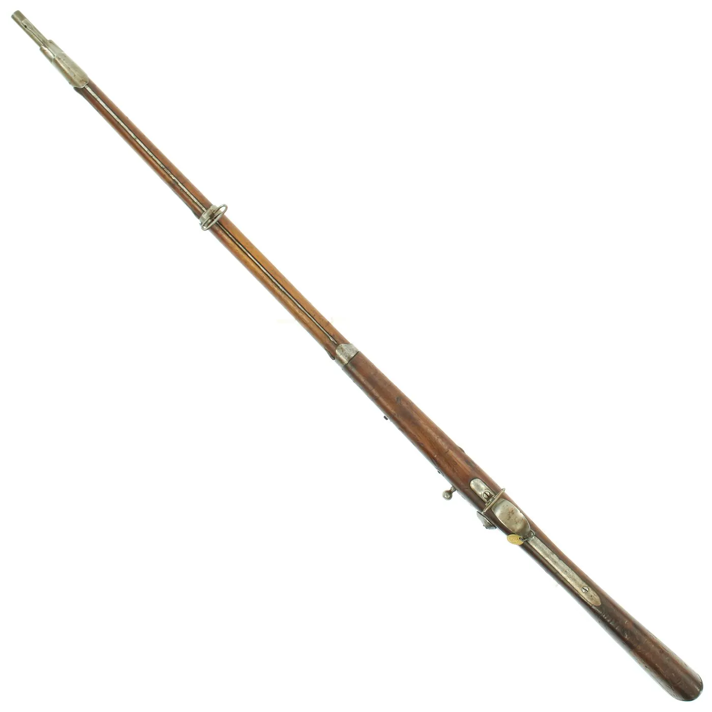 Original Belgian M-1867 Albini-Braendlin 11mm Infantry Rifle with External Hammer - dated 1868