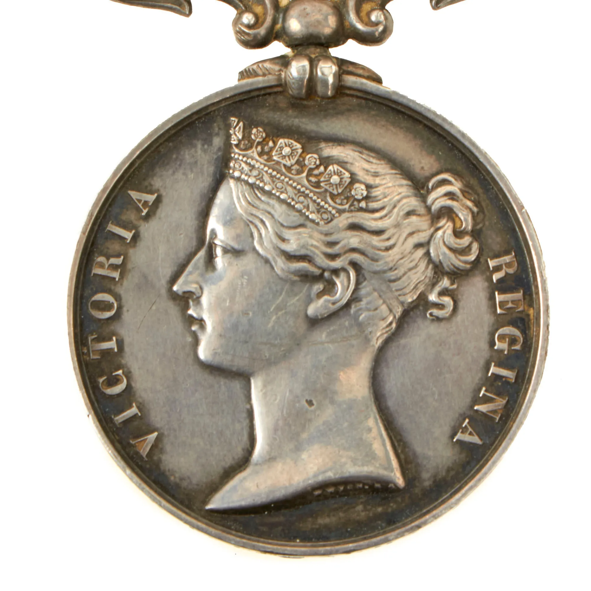 Original British Anglo-Persian War 1854 India General Service Medal with Persia Bar Named to Gunner T. Lenaghan, Artillery