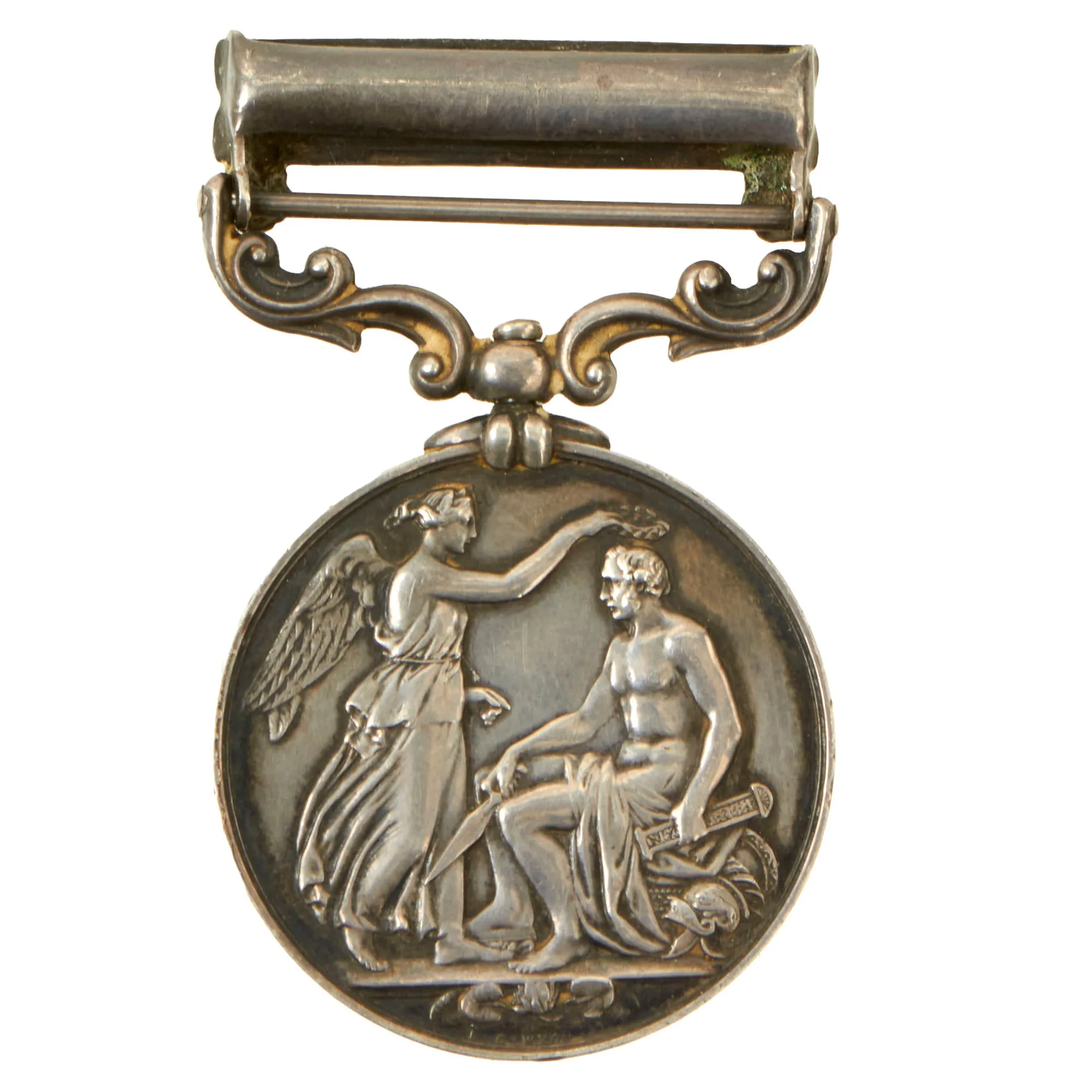 Original British Anglo-Persian War 1854 India General Service Medal with Persia Bar Named to Gunner T. Lenaghan, Artillery