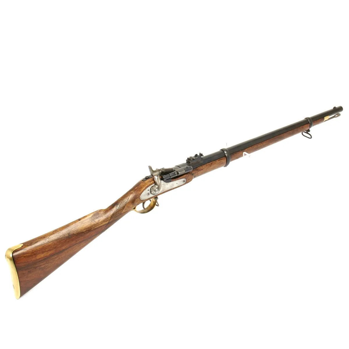 Original British Gurkha P-1864 Snider Two Band Short Rifle - Cleaned and Complete