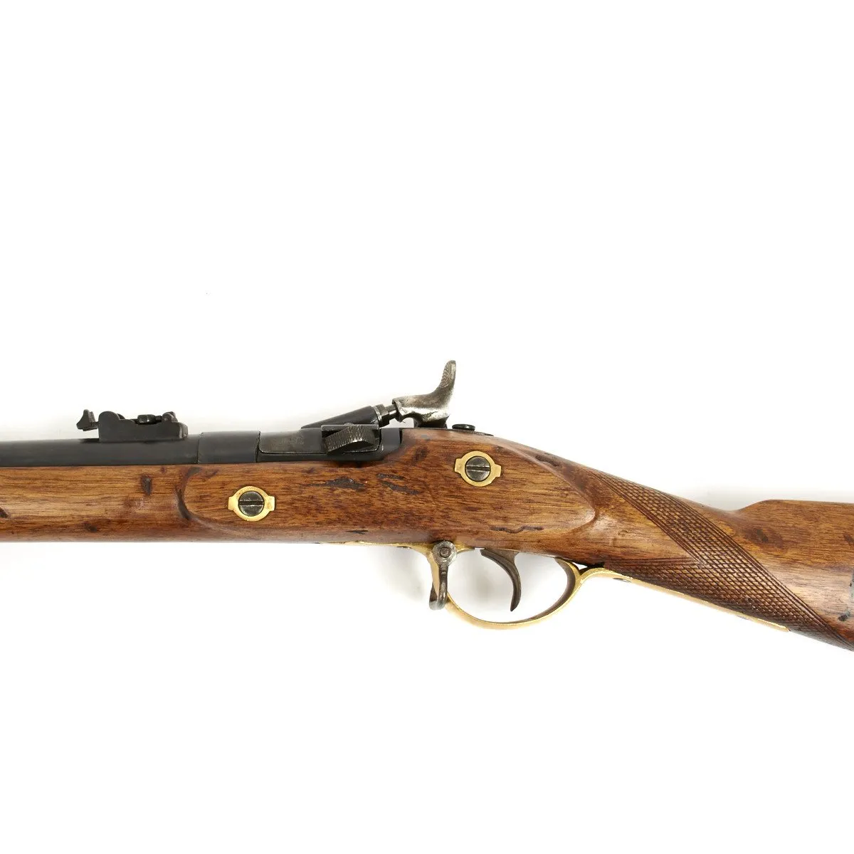 Original British Gurkha P-1864 Snider Two Band Short Rifle - Cleaned and Complete