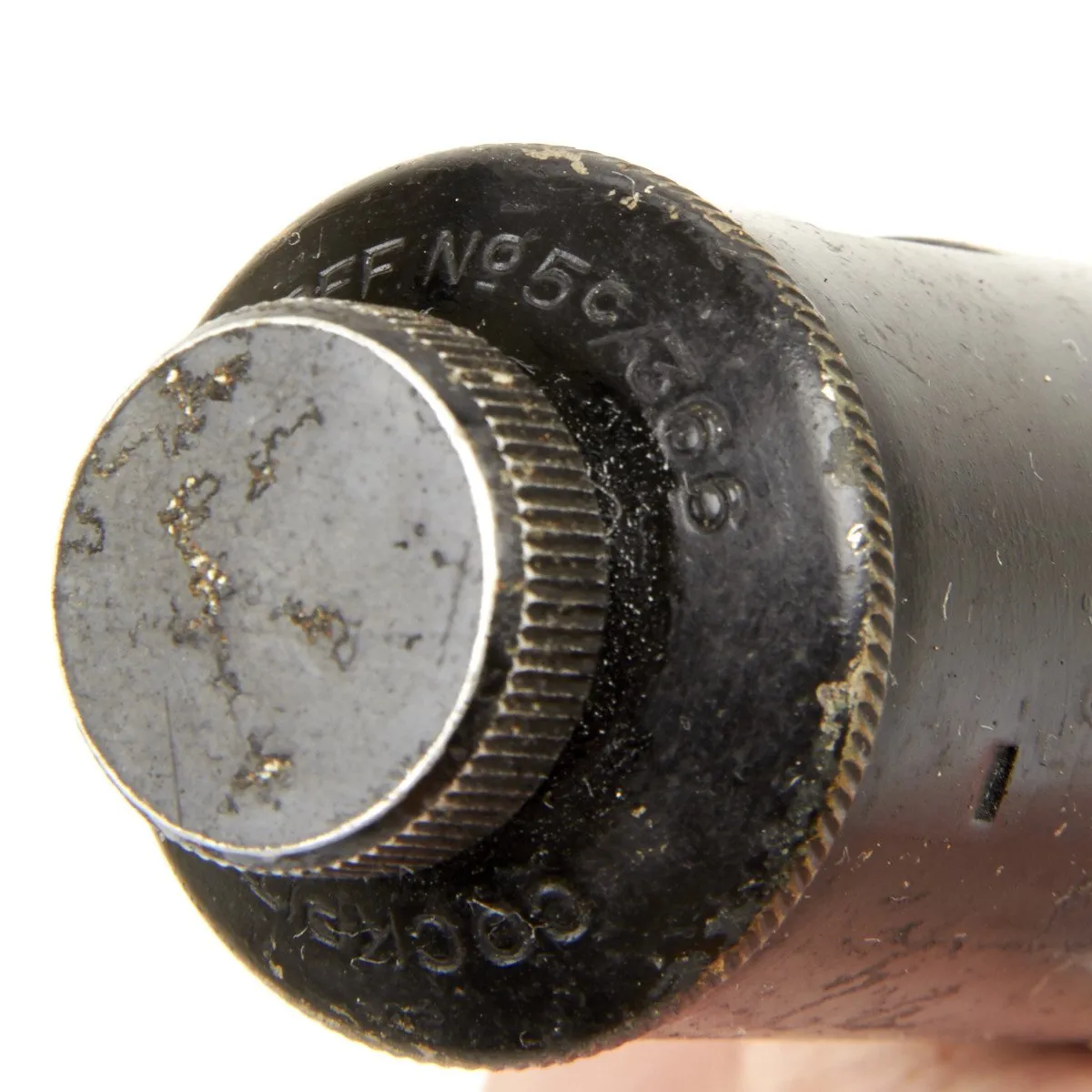Original British WWII Supermarine Spitfire Aircraft Cockpit Lamp 5C/366 - First Pattern with Wiring