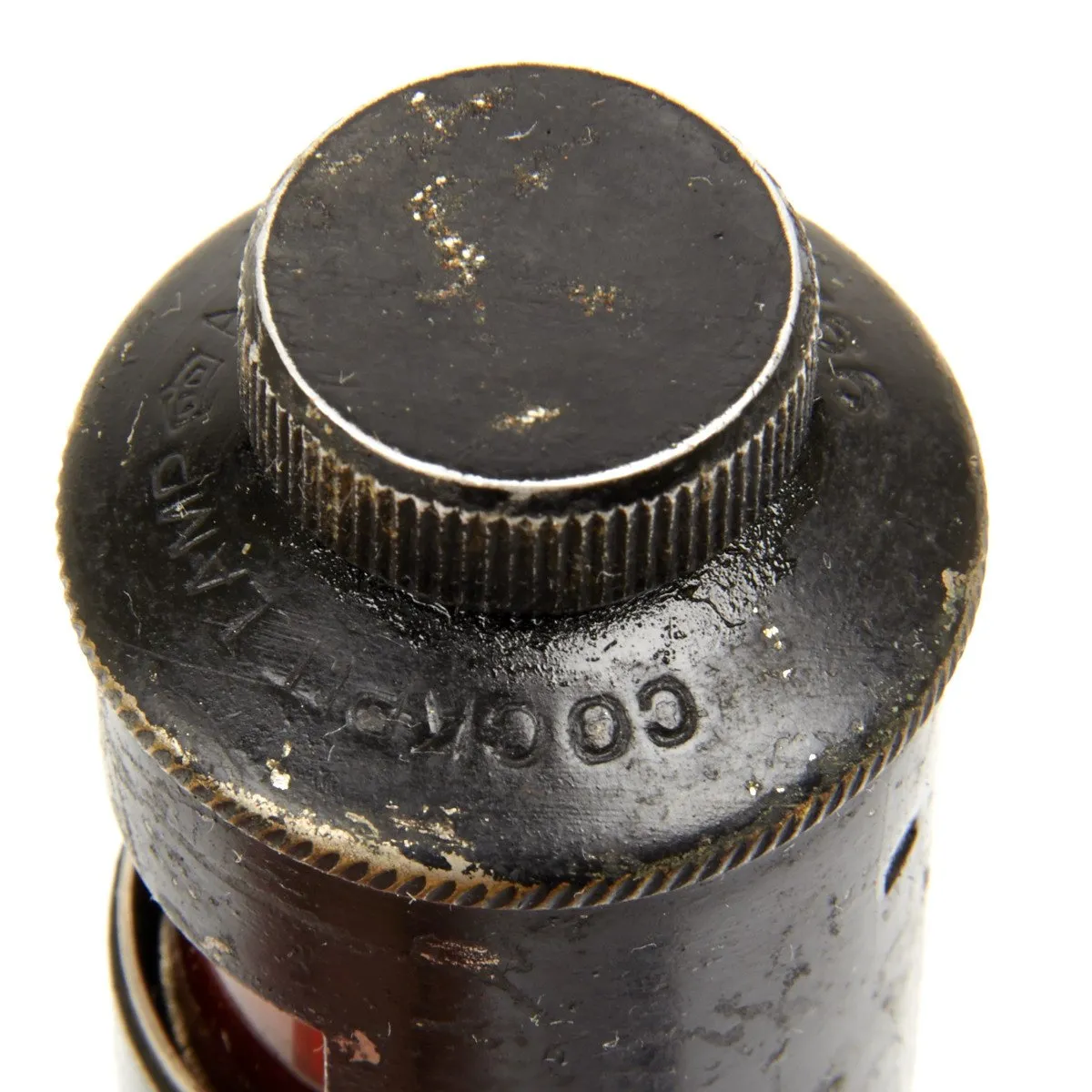 Original British WWII Supermarine Spitfire Aircraft Cockpit Lamp 5C/366 - First Pattern with Wiring