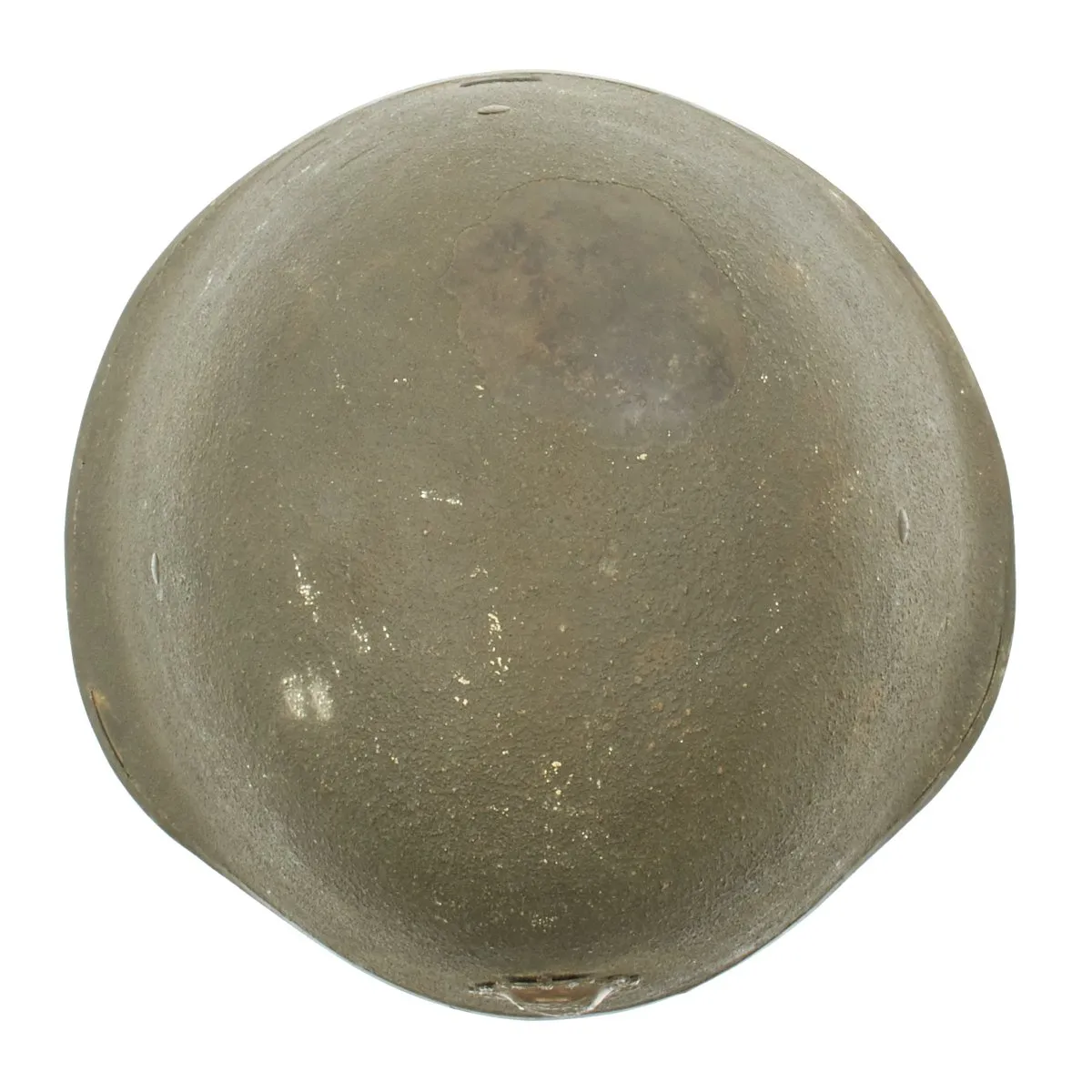 Original Danish WWI Model 1923 Steel Army Helmet with Helmet Badge