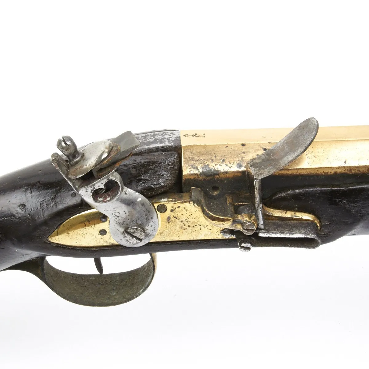 Original Dutch Brass Barrel Swivel Gun from Ship ZEEROP- Dated 1806