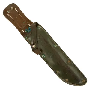 Original Finnish WWII M39 Mosin Nagant Kulmala SK.Y Civil Guard Bayonet Scabbard