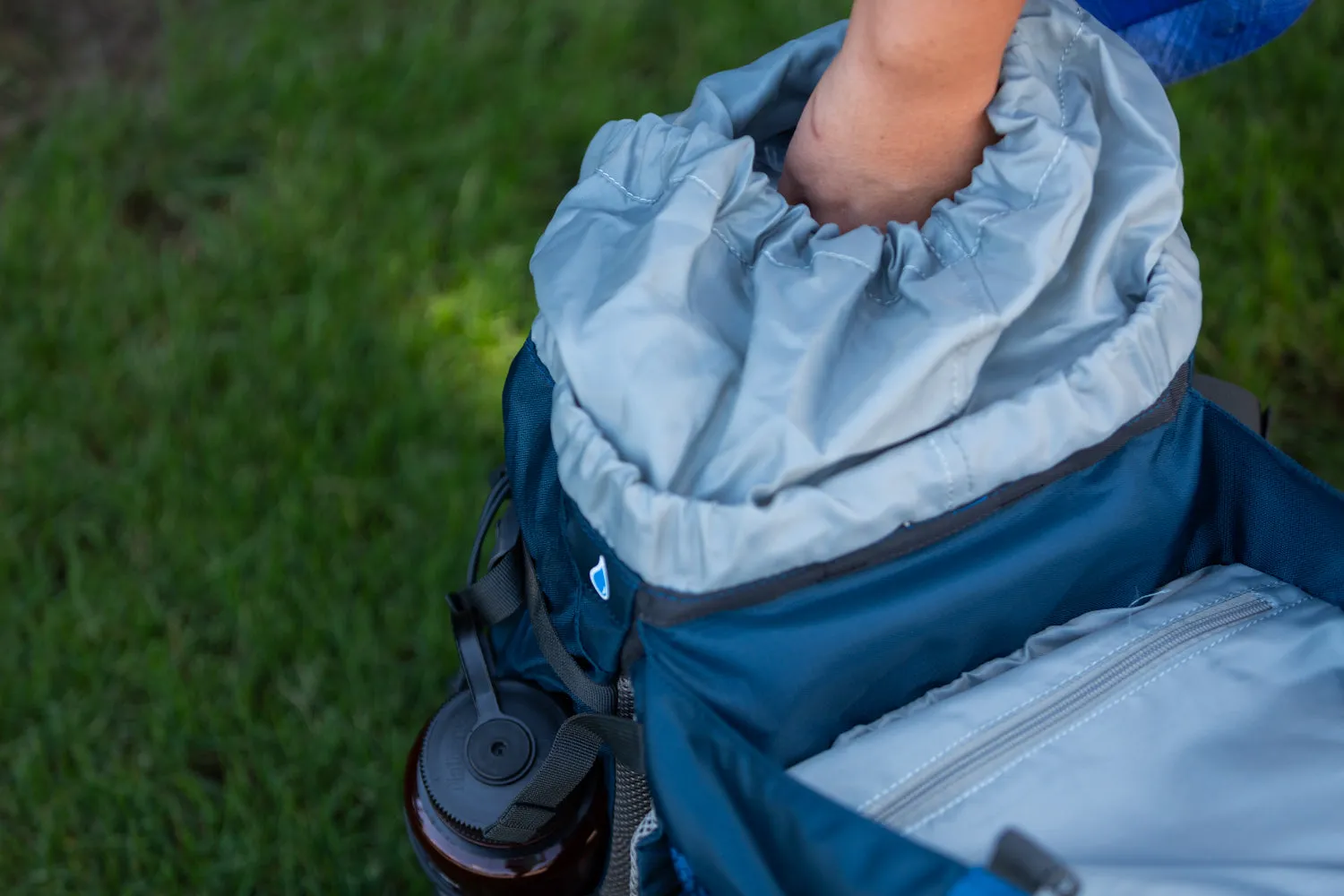 Ozark Trail Hiking Backpack Eagle, 40L Capacity, Blue