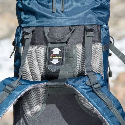 Ozark Trail Hiking Backpack Eagle, 40L Capacity, Blue