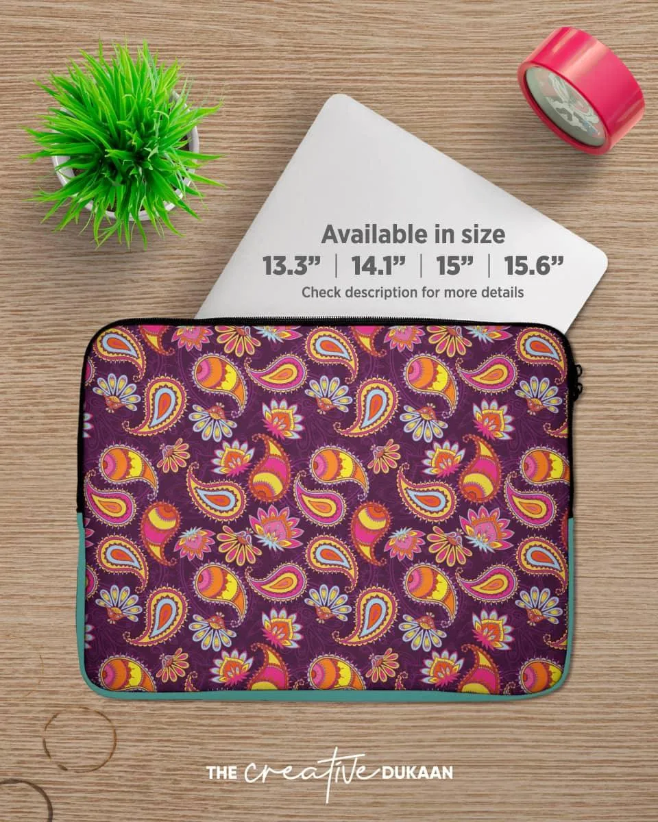 Paisley Design - Creative Laptop Cover Bag