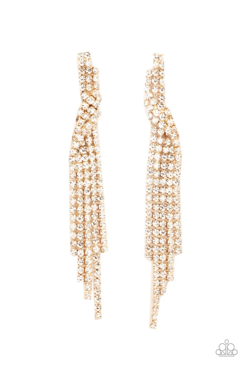 Paparazzi Cosmic Candescence Earrings Gold
